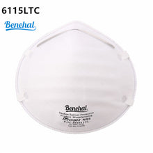 Load image into Gallery viewer, N95 MASK BENEHAL MS6115 NIOSH APPROVED (20 PACK)