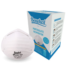 Load image into Gallery viewer, N95 MASK BENEHAL MS6115 NIOSH APPROVED (20 PACK)