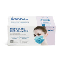 Load image into Gallery viewer, Level 3 Earloop Medical Procedure Face Mask model CM2001  (As low as $26.95/box)