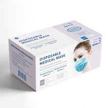 Load image into Gallery viewer, Level 3 Earloop Medical Procedure Face Mask model CM2001  (As low as $26.95/box)