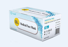 Load image into Gallery viewer, Level 3 Earloop Surgical Procedure Face Mask (COLOR: BLUE)