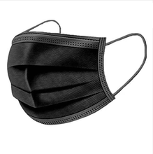 Load image into Gallery viewer, Level 3 Earloop Surgical Procedure Face Mask (COLOR: BLACK)
