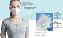 Load image into Gallery viewer, KN95 MASK - POWECOM BRAND (FDA APPROVED LIST)-  1 MASK
