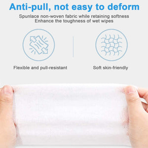 Alcohol Wipes TRAVEL SIZE (10 Wipes/Package), Large (6"x 6"), 75% Alcohol